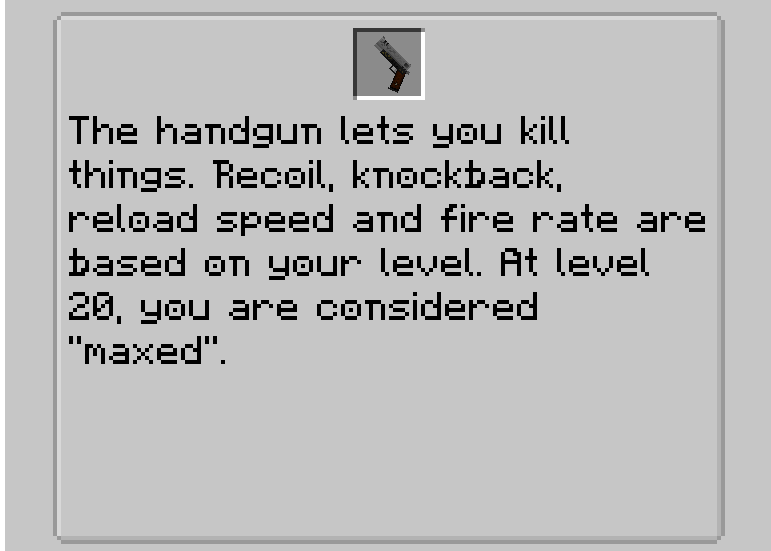 Hunter's Handgun説明